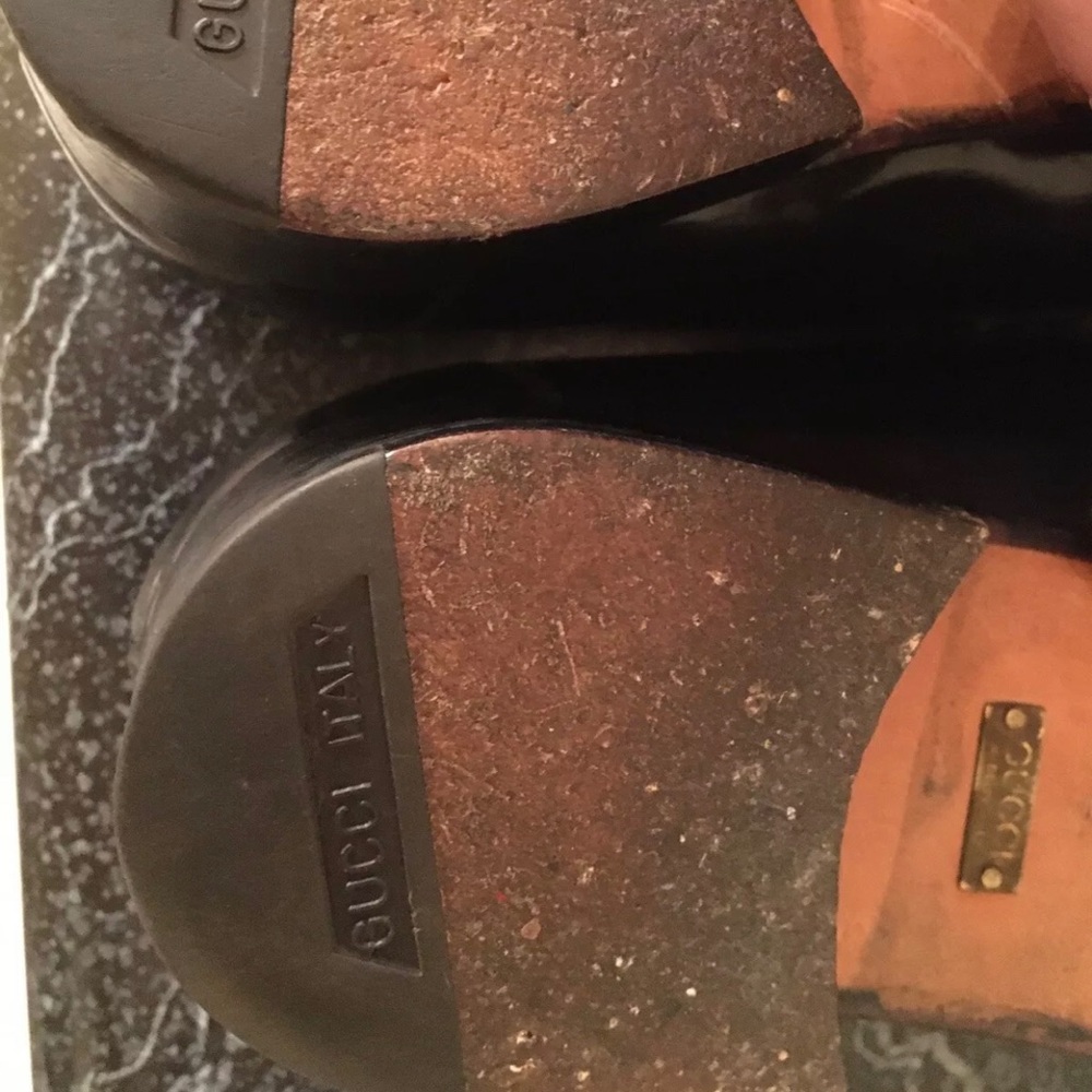 Gucci Black leather horsebit loafers Size 44 1/2 - Picture 4 of 6